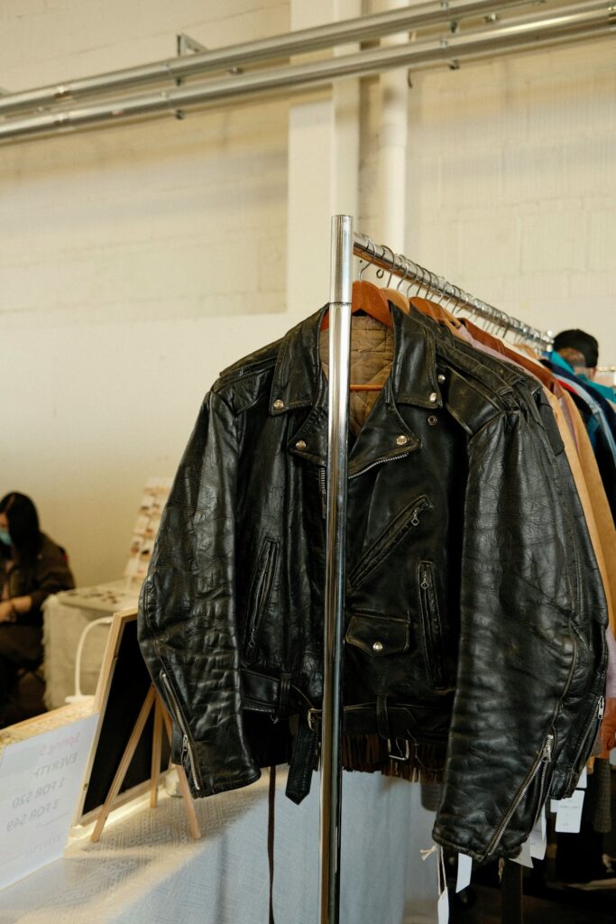 Unleashed Lederjacke Grease Style